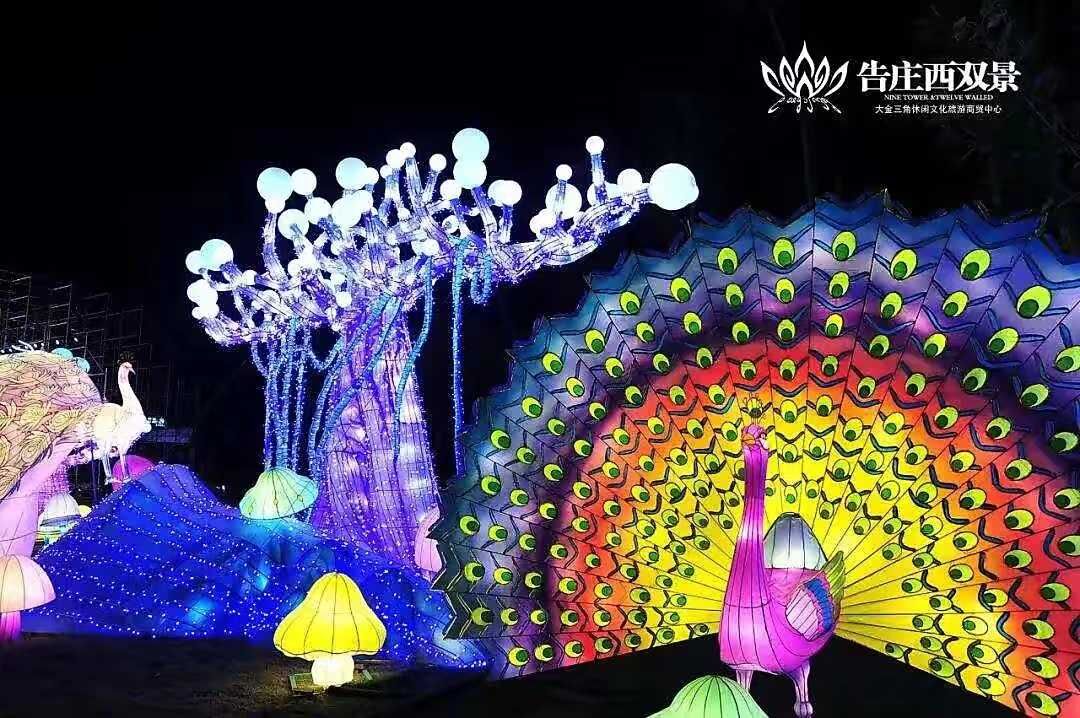 Lighting exhibition of Xishuangbanna Dai