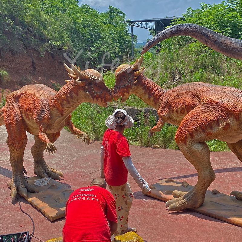 Alive Animatronic Life-Size Stygimoloch Model for Sale