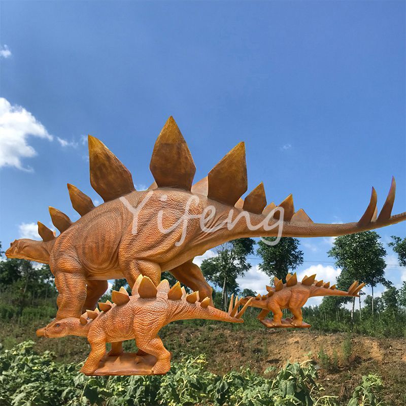 Jurassic Park Stegosaurus Animatronic Realistic Robotic Dinosaur