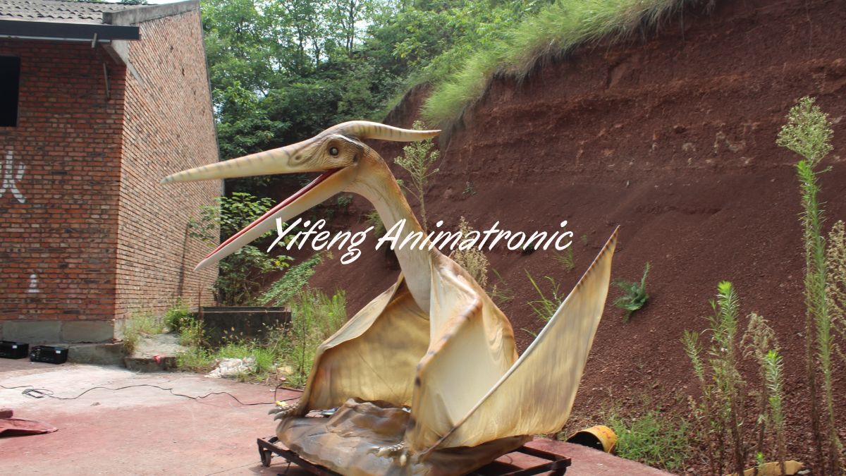 Lifelike Animatronic Pterosaur Robot Dinosaur Model for Sale