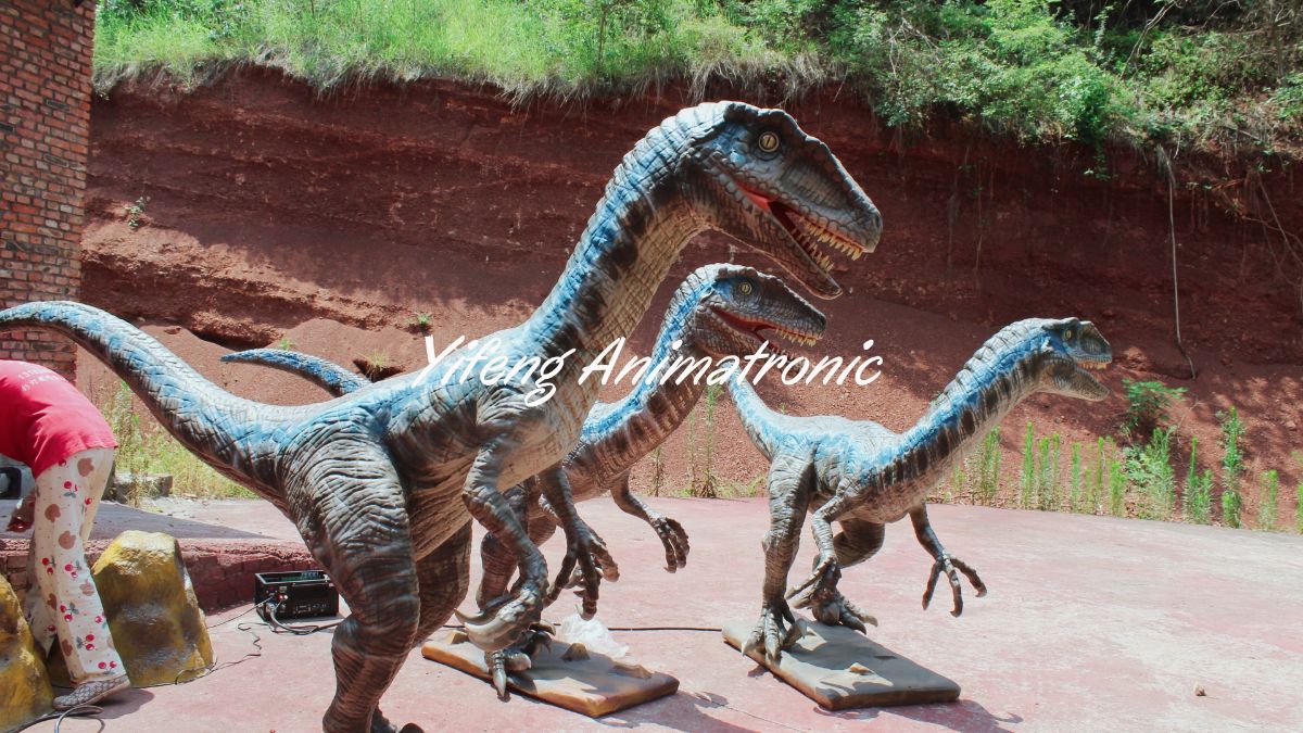 Jurassic Park Animatronic Velociraptor Simulation Raptor Model for Sale