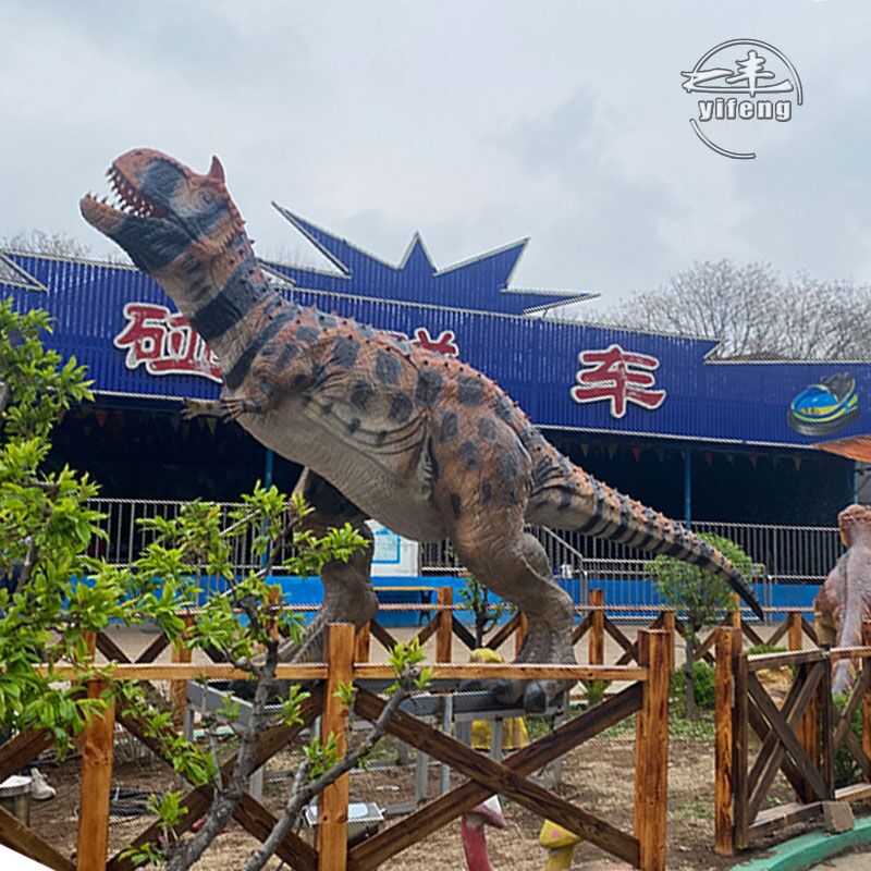 Realistic Life-size 3D Animatronic Dinosaur Model